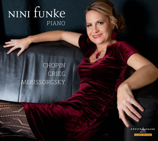 CD Cover - Nini Funke - Chopin, Grieg, Moussorgsky